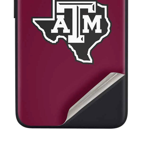 Texas A&M University Black Logo Google Pixel 4a Skin